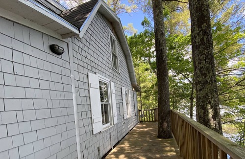 Shapleigh Cottage | 360 Views from lake front cottage perched upon a peninsula on Mousam Lake