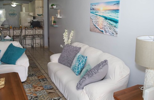 Cabo Rojo Condo | 3BDR Condo, WIFI, Balcony, Parking, Pool, AC, 2 min from the Beach