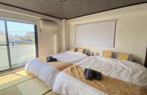 Chuo-ku Apartment | 3F Suite Room PayPayドーム Mark Isや大濠公園近く天神駅博多駅から乗り換えなし