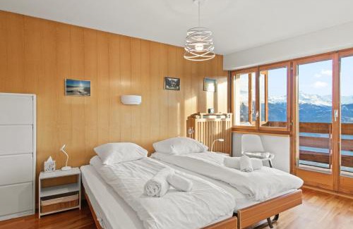 Randogne Apartment | 3rd best view in Crans-Montana, stunning panorama