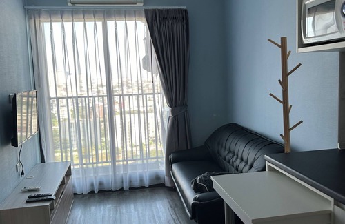 Suan Luang Condo | #4 29sqm 1-bedroom condo with pool, fitness, WiFi, AC in Bangkok