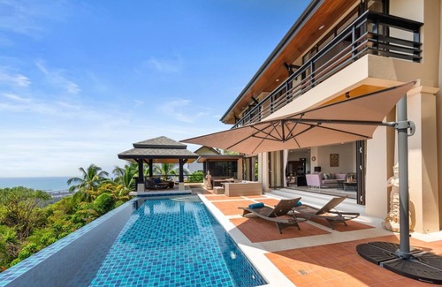 Na Thon Villa | 4 Bed Sunset Sea View Villa Star SDV364