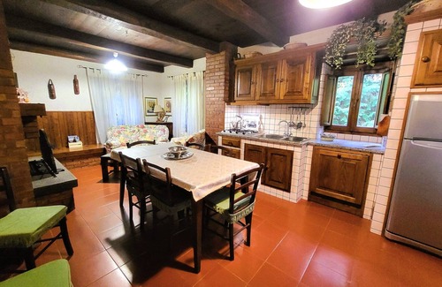 Camporgiano Other | 4 bedroom, 2 bathroom converted Mill house with private pool. Outdoor kitchen!