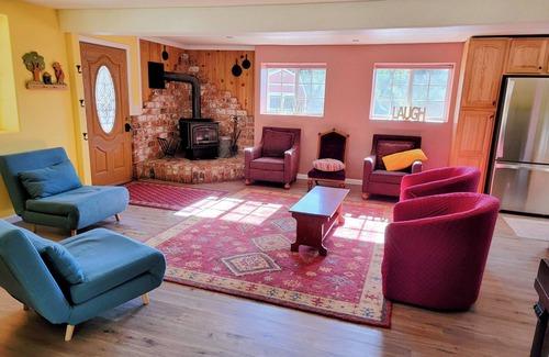 Santa Ysabel Cabin | 4-bedroom cabin on ten acres with AC, playground, fitness room, WiFi
