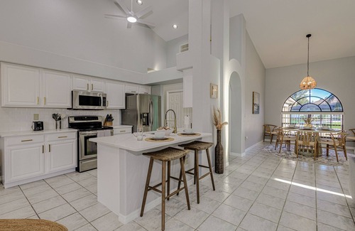 Golf and Sea Village of Apollo Beach House | 4 Bedroom House with Heated Pool in Apollo Beach