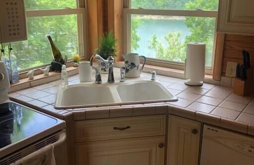 Sloans Valley House | 4 Bedrooms, Heated Private pool, hot tub, Game room, and Water Front View!