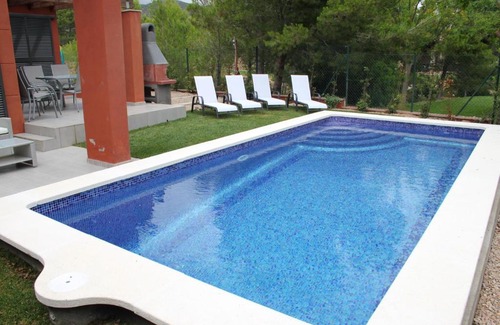 Bonmont Terres Noves Villa | 4 bedrooms villa with sea view private pool and enclosed garden at Mont roig del Camp 5 km away from the beach