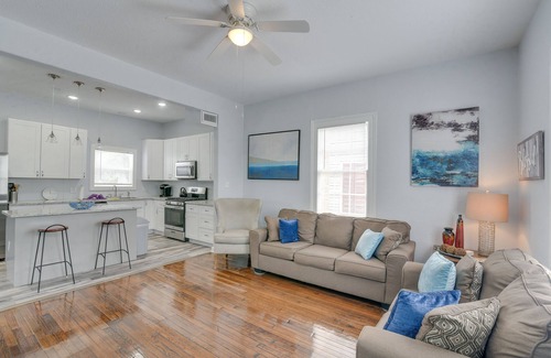 San Jacinto House | 4 Blocks to Beach: Home w/Patio in Galveston!