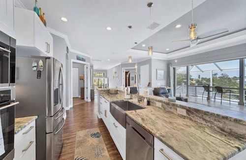 Englewood South House | 4 BR/3BA Waterfront Private Pool Adult Playground