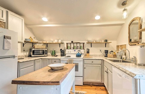 Blowing Rock Condo | 4 Mi to Boone: Converted Barn Duplex by Stream