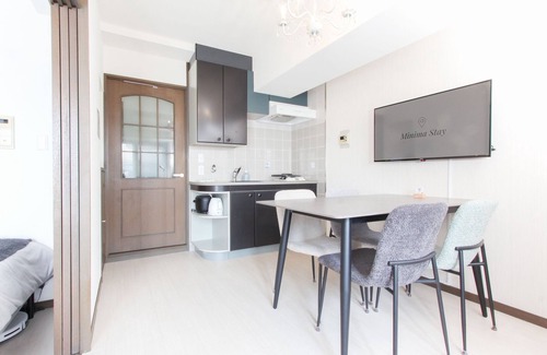 Namba Apartment | 4 min walk from Nagahoribashi Station/Near Shinsaibashi/Max 4 guests/Wi-Fi available/Check-out at 11:00