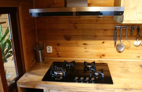 Reutum House | 4 person Woodhouse bungalow with jacuzzi and sauna