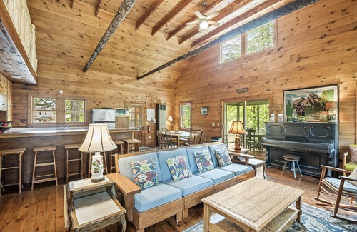 Severance Cabin | 4- season Adirondack Retreat on Paradox Lake, 3 miles from Schroon Lake!