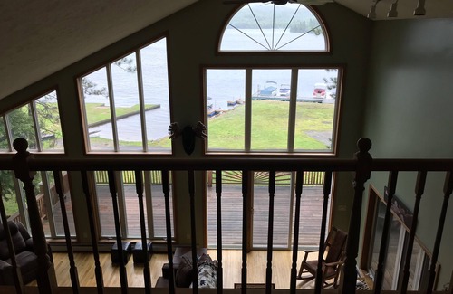 Eagle Bay House | 4 Season Adirondack Lakehouse on beautiful Fourth Lake