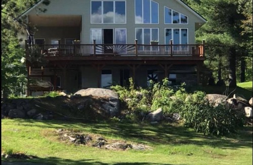 Eagle Bay House | 4 Season Adirondack Lakehouse on beautiful Fourth Lake