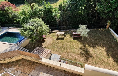 Saint-Jean-de-Bueges Apartment | 4-seater cottage with swimming pool
