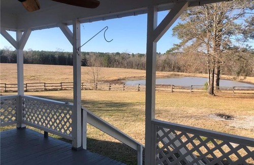 Saint Maurice House | 40 Acres 4 Bedroom 4 full bathroom Home with a Pond stocked with Fish & RV Port