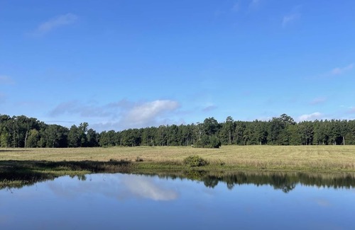 Saint Maurice House | 40 Acres 4 Bedroom 4 full bathroom Home with a Pond stocked with Fish & RV Port