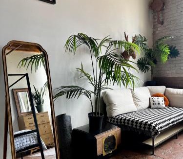 Detroit Apartment | 420 Friendly BOHO Loft Downtown KING suite FREE parking