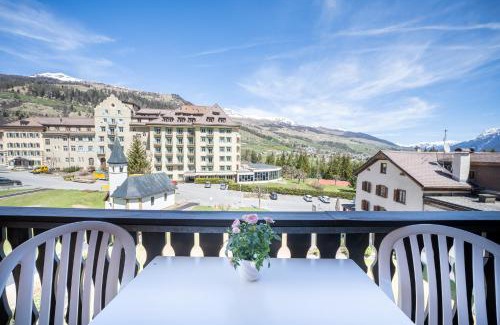 Vulpera Apartment | 4306 Liebevolle 1,5-Zimmer-Wohnung mit Balkon und traumhaftem Ausblick
