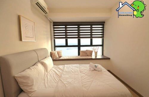 Central District Apartment | 4BR high floor unblock seaview danga bay Lovell by Gdragon HomeStay