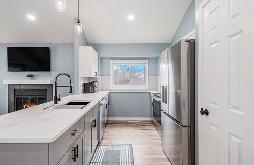 North Central Omaha House | 4BR Home With Dedicated Workspace & Wi-Fi