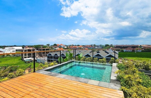 Sunset Road Villa | 4BR Villa in Canggu with Panoramic View from Rooftop