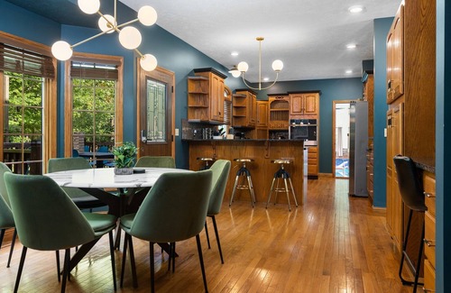 Kalkaska House | 5 BD Pool/Golf Sim/Hot Tub/Sauna/Movie Theatre/Game Room