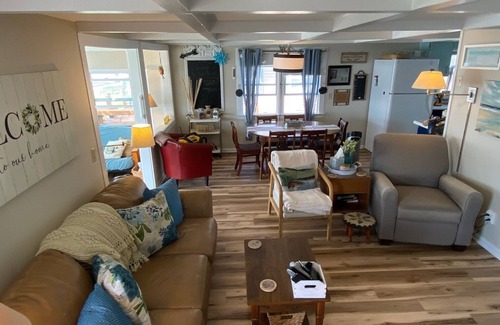 Jackson House | 5 bedroom Lakefront Home For Relaxing and Entertaining with pontoon.