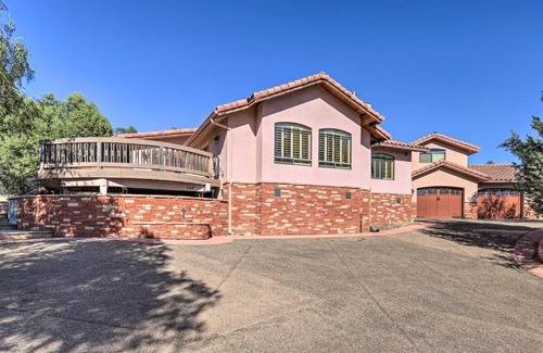 Prescott Heights House | 5 Mi to Butte Creek Trail Prescott Home with Deck!