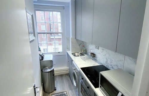 Bryanston and Dorset Square Apartment | 5 min to Hyde Park! Family-sized condo with washer/dryer & free wi-fi