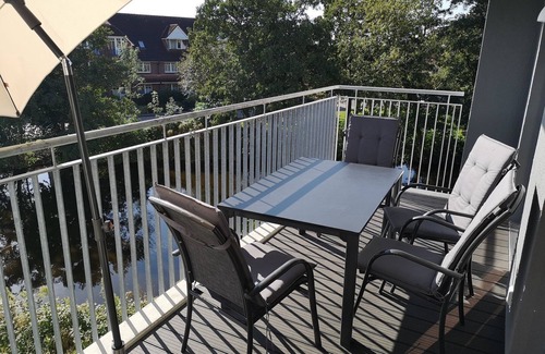 Schillig Apartment | 50.2.M Ankerplatz - Modern, high-quality vacation apartment, sauna, large balcony,