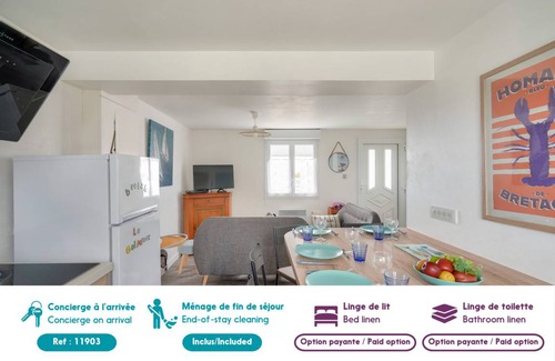 Guilvinec Apartment | 55 m² Apartment ∙ 3 bedrooms ∙ 6 guests