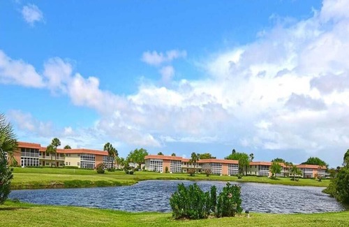 Florida Ridge Condo | 55 + older active community, newly furnished, with a Beautiful Coastal theme.
