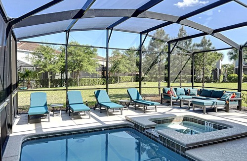 Loughman House | ✨ 5BR Disney Dream Villa | Theater, Pool & Game Loft | 20% Off Thru Sept!