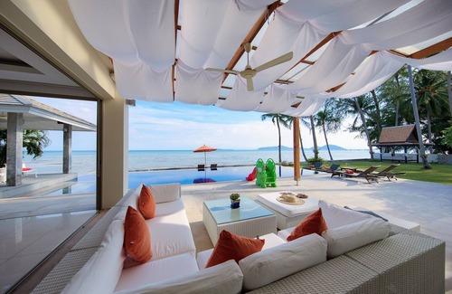 Laem Set Villa | 5BR Tropical Beachfront Villa | Laem Set