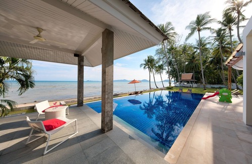 Laem Set Villa | 5BR Tropical Beachfront Villa | Laem Set