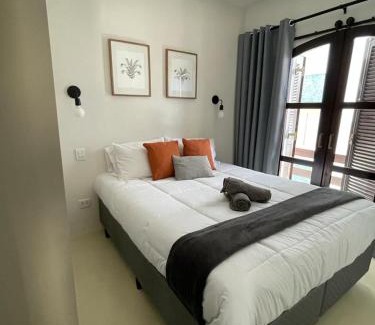Barra da Lagoa Apartment | 5min da Orla do Itaguá, Wi-fi, Varandas e Rede