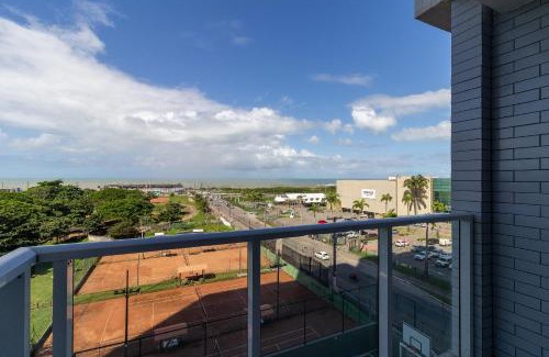 Jockey de Itaparica Apartment | 5º Andar 2Q c/Ar + Vista Parcial Mar NOMDS