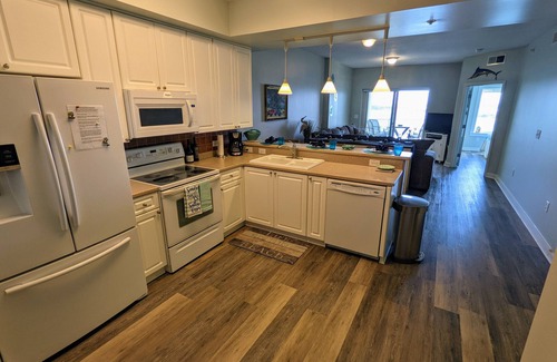 Morehead City Condo | 5th Floor Condo with breathtaking views of Beaufort Waterfront & Carrot Island.