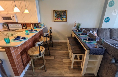 Morehead City Condo | 5th Floor Condo with breathtaking views of Beaufort Waterfront & Carrot Island.