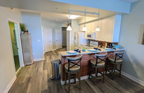 Morehead City Condo | 5th Floor Condo with breathtaking views of Beaufort Waterfront & Carrot Island.