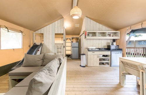 Neufchateau RV Rental | 6-8-person glamping tent in the holiday park Landal Glamping Neufchâteau