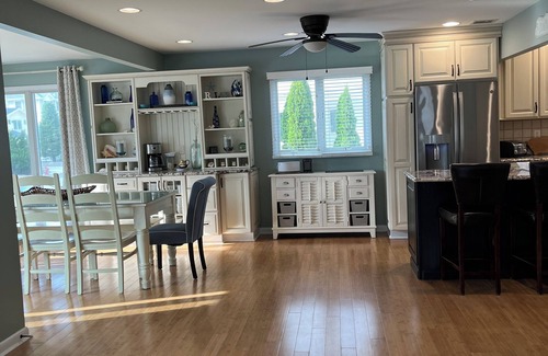 Holgate House | 6 Bedrm, 3 Full Baths, Sleeps 15, Steps 2 Beach, Patio with Fireplace, Fr Porch