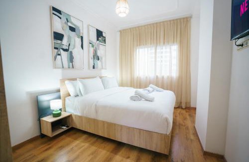 Quartier Mozart Apartment | 6 minutes To The Beach In The Heart Of Tangier Stylish & Central 2 Bedrooms Apartment Ultra Rapid Fiber Wifi In Place Mozart Area Tangier