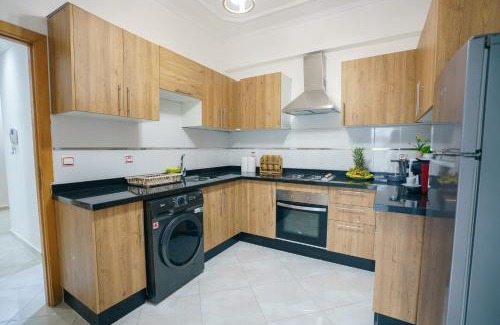 Quartier Mozart Apartment | 6 minutes To The Beach In The Heart Of Tangier Stylish & Central 2 Bedrooms Apartment Ultra Rapid Fiber Wifi In Place Mozart Area Tangier