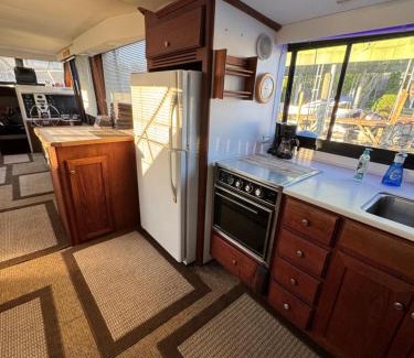 Anchor Bay Harbor Boat Rental | 60ft Stationary House Boat