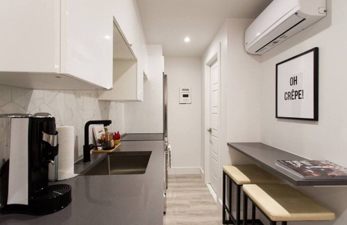 Mile-Ex Apartment | 6768 - 102 · Cozy and Fresh Mini Studio with kitchen by Denstays