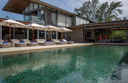 Khok Kloi Villa | 6BR Beachfront Villa w/Kids Area | Natai Beach
