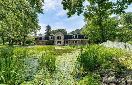 Wayne House | 7,100 Sq Ft Retreat with Gazebo and Koi Pond in Wayne!